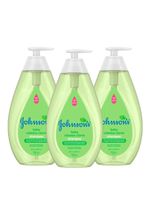 Leve 3 shampoos para cabelos claros johnson baby