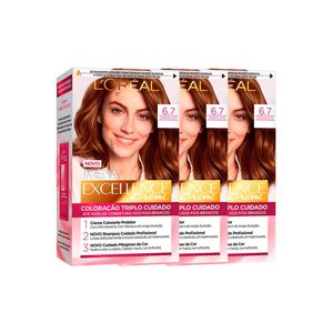 L’oréal paris coloração imédia excellence kit - 6.7 chocolate