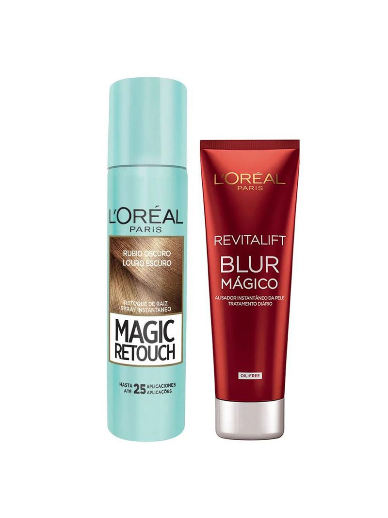 L’oréal paris magic blur kit - corretivo louro escuro + aperfeiçoador