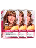L’oréal paris coloração imédia excellence kit - 71 louro acinzentado