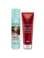 L’oréal paris magic blur kit - corretivo castanho claro + aperfeiçoador