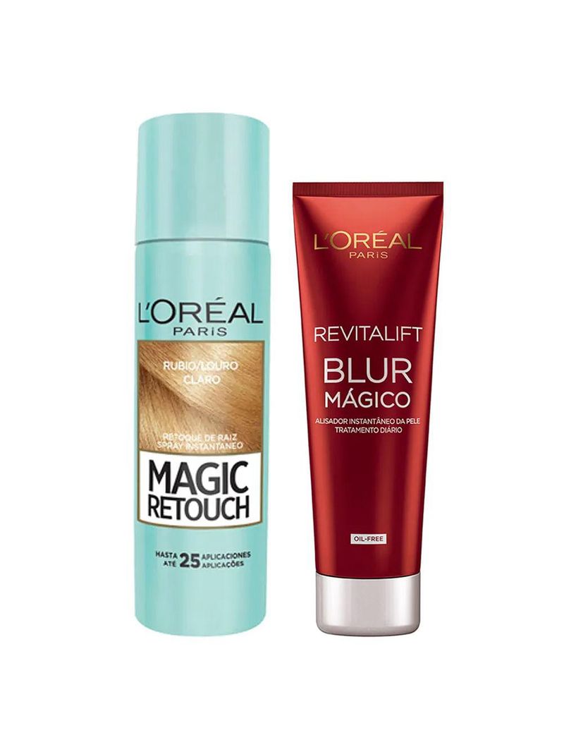 L’oréal paris magic blur kit - corretivo louro claro + aperfeiçoador