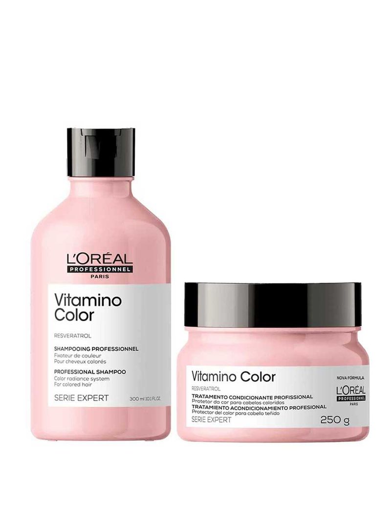 L’oréal professionnel resveratrol vitamino color kit - shampoo + máscara