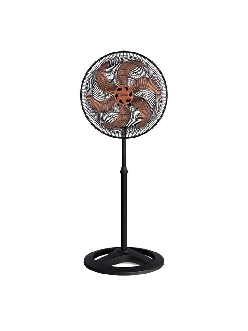 Ventilador Ventisol 50Cm c/6 Pás 3 vel/Alt Ajustável Preto