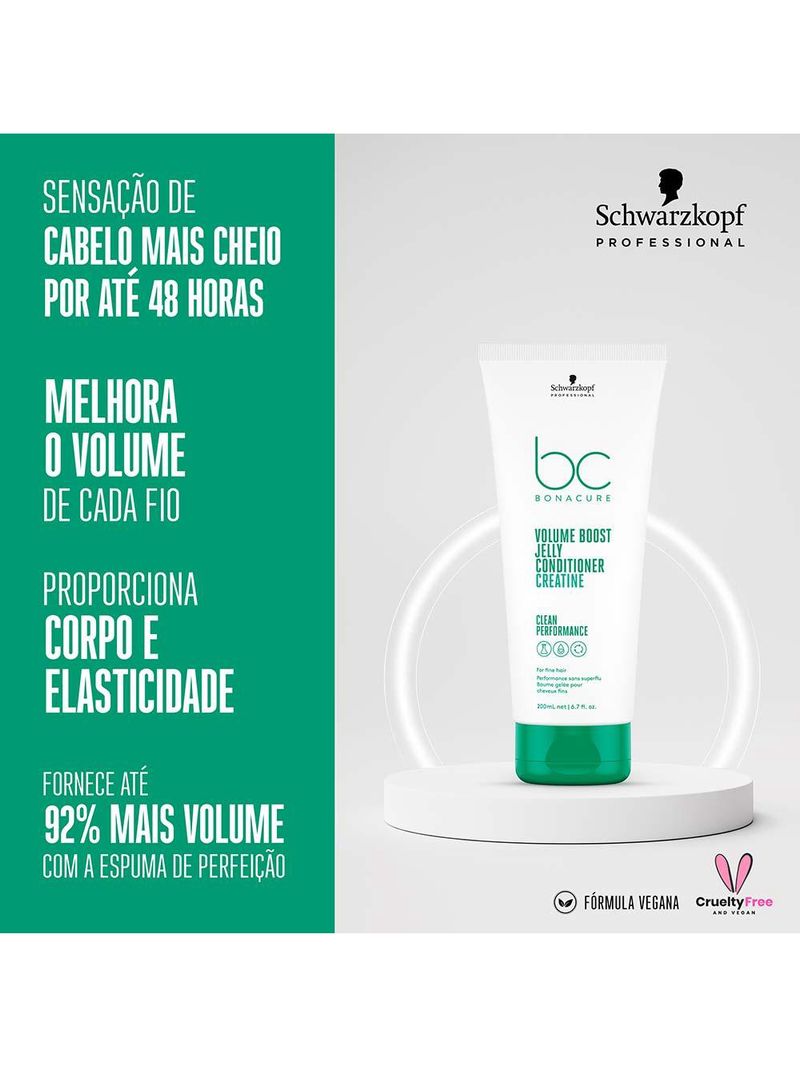 Schwarzkopf bc clean performance volume boost condicionador