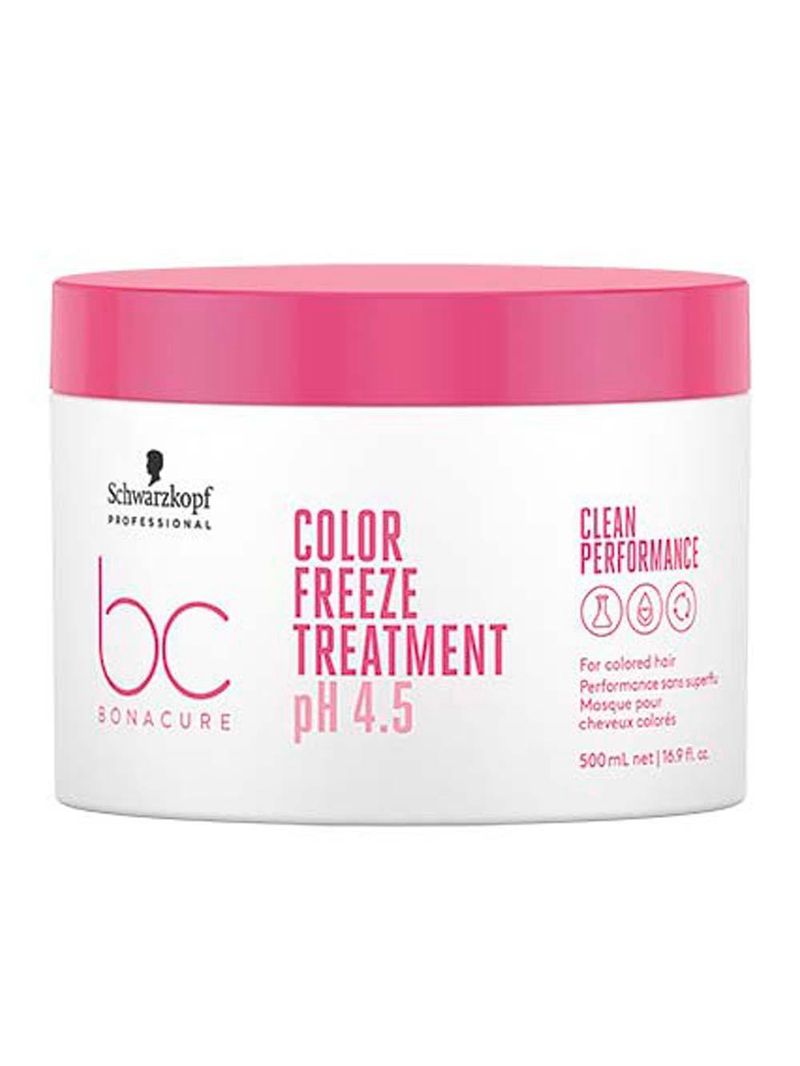 Schwarzkopf bc clean performance ph45 color freeze - máscara de tratamento