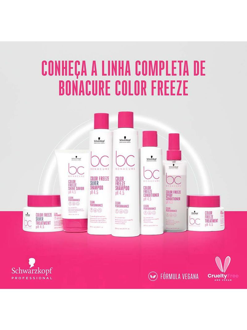 Schwarzkopf bc clean performance ph45 color freeze - máscara de tratamento