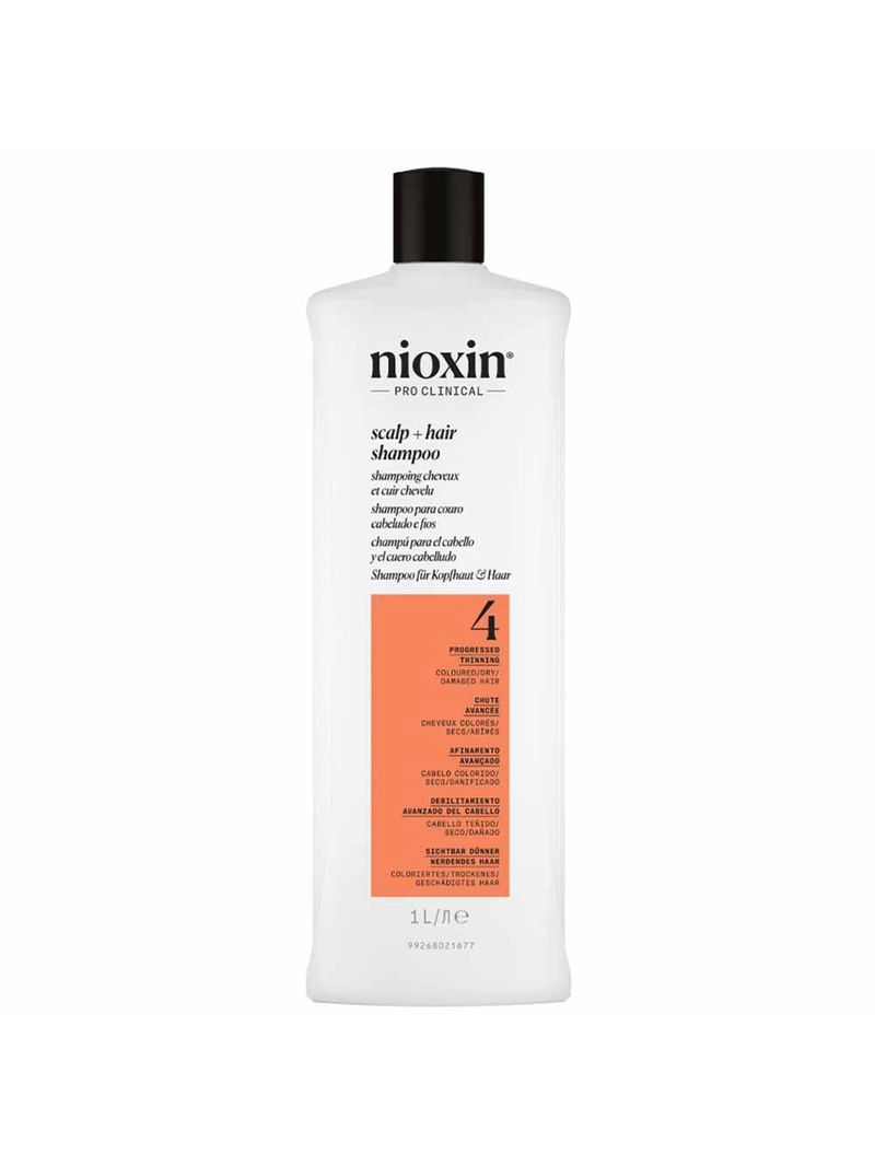 Shampoo nioxin system 4