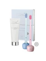 Swiss smile gold kit  - creme dental + escovas + suporte