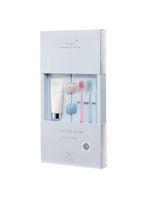 Swiss smile gold kit  - creme dental + escovas + suporte