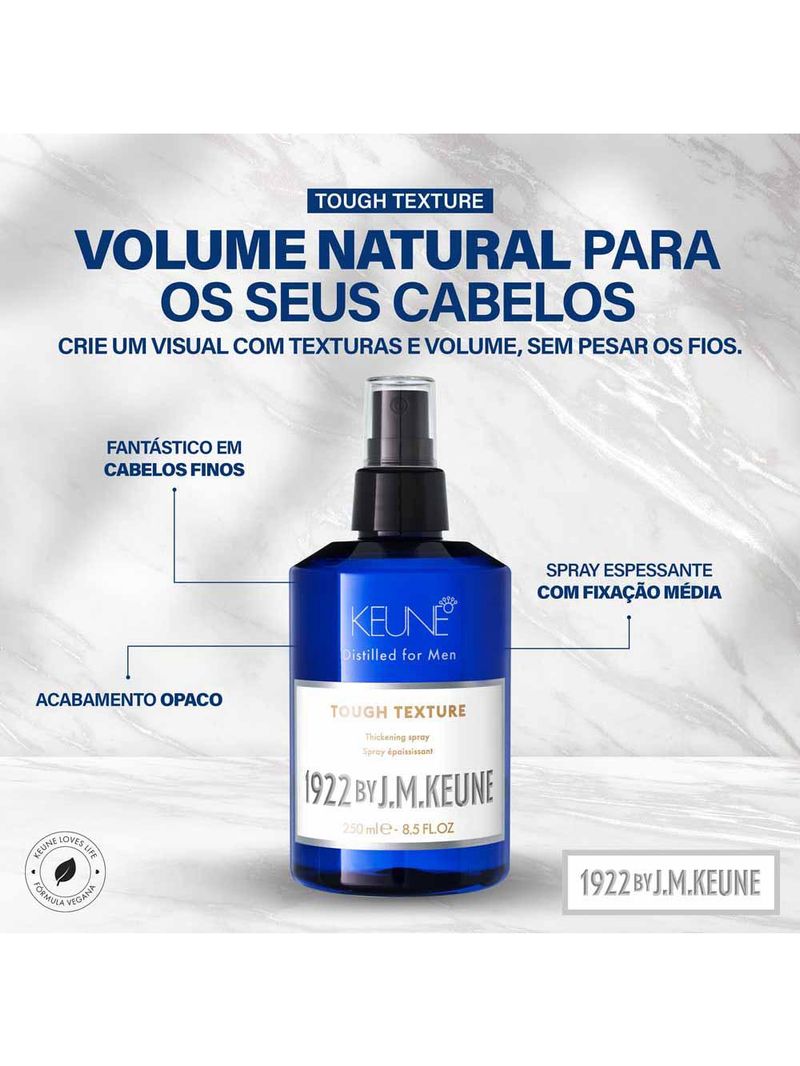 Spray espessante 1922 j m keune tough texture