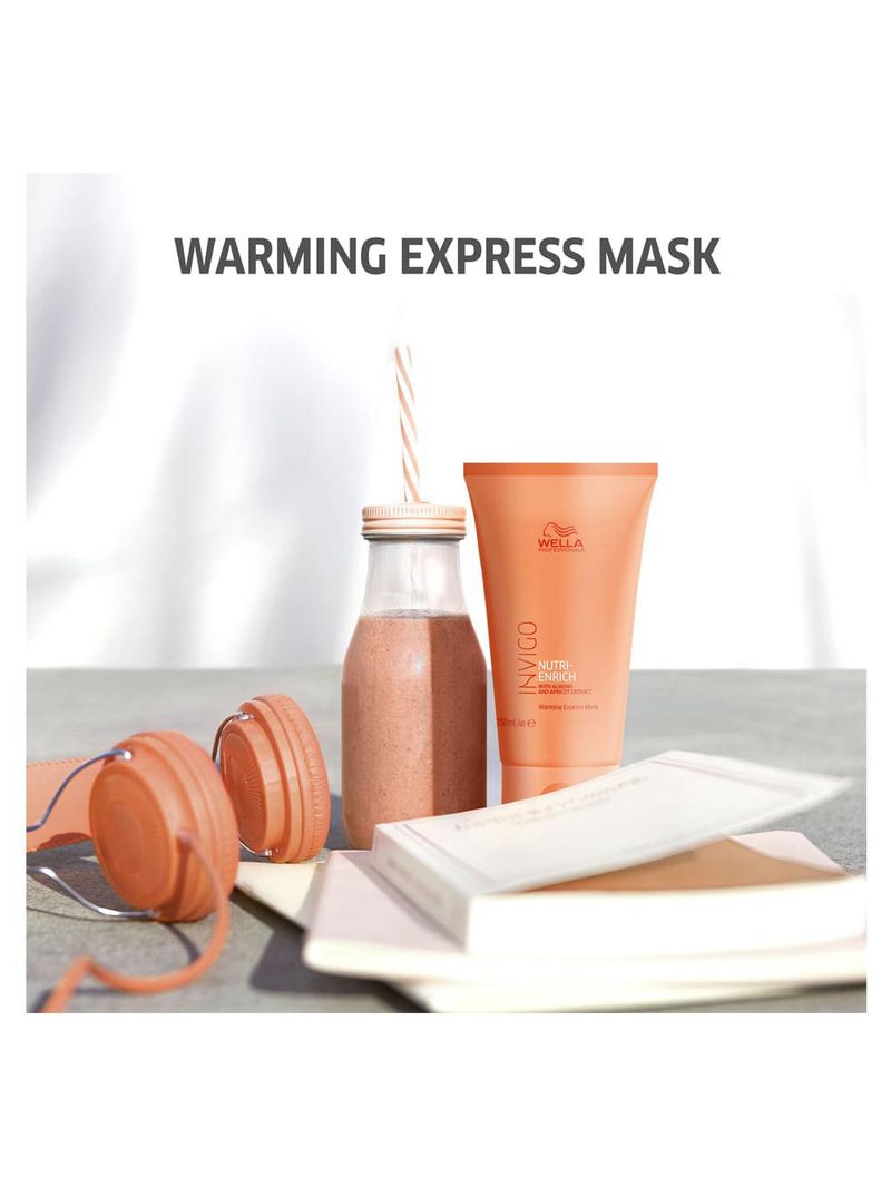 Wella professionals invigo enrich self-warm - máscara capilar instantânea