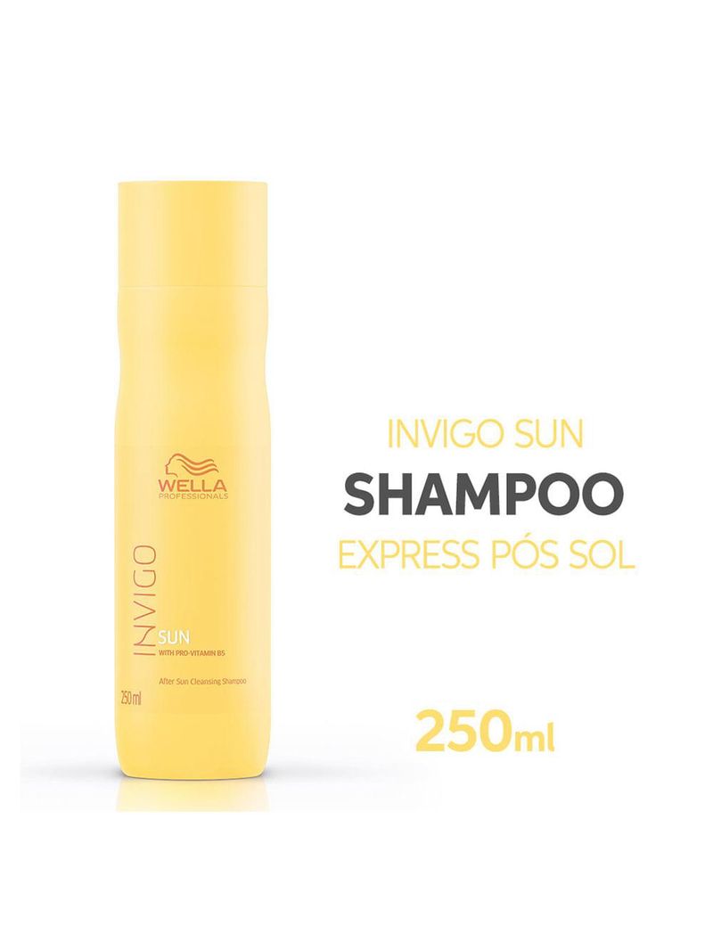 Wella professionals invigo sun shampoo pós sol