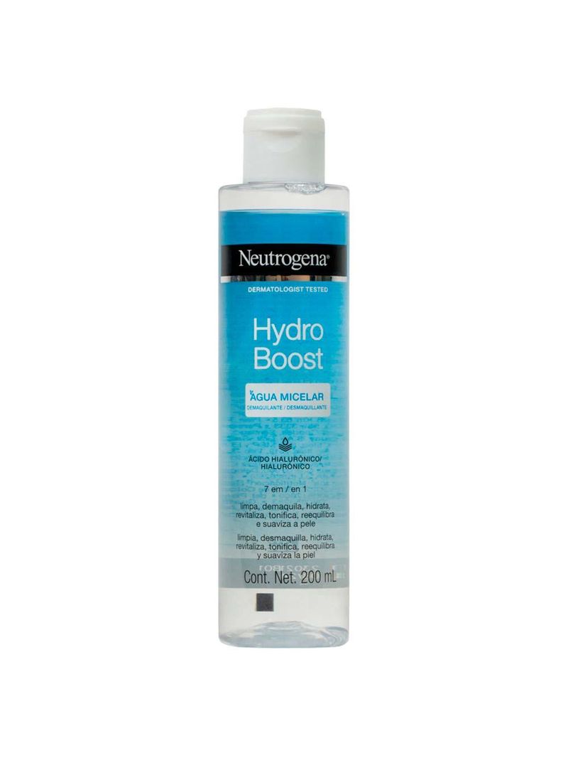 Água micelar neutrogena – hydro boost 7 em 1