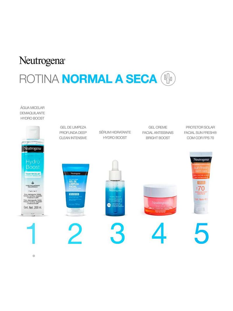 Água micelar neutrogena – hydro boost 7 em 1