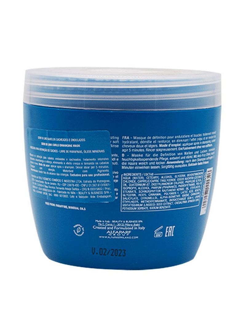 Alfaparf semi di lino curls enhancing – máscara para cabelos cacheados