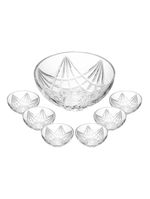 7 Peças para Sobremesa Wolff Sun de Vidro