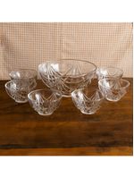 7 Peças para Sobremesa Wolff Sun de Vidro