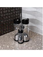 Galheteiro 4 Peças Wolff Donatello de Vidro 11x 10x20cm