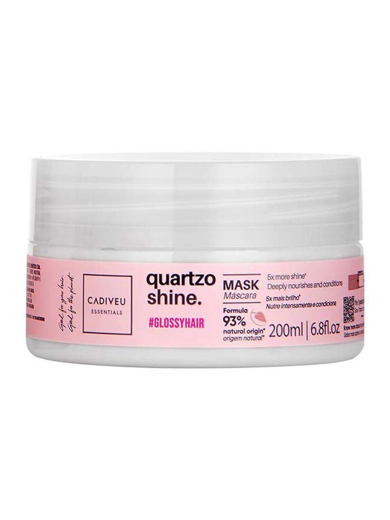 Cadiveu essentials quartzo shine - máscara de tratamento