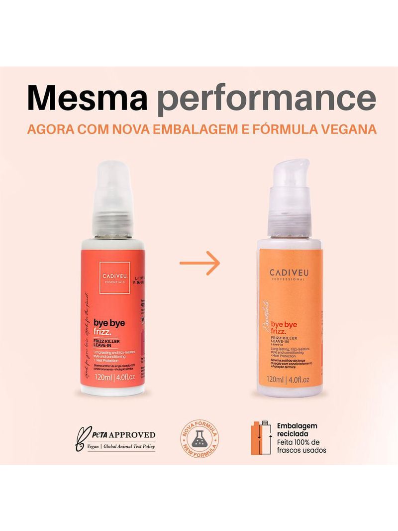 Cadiveu professional bye bye frizz leave in