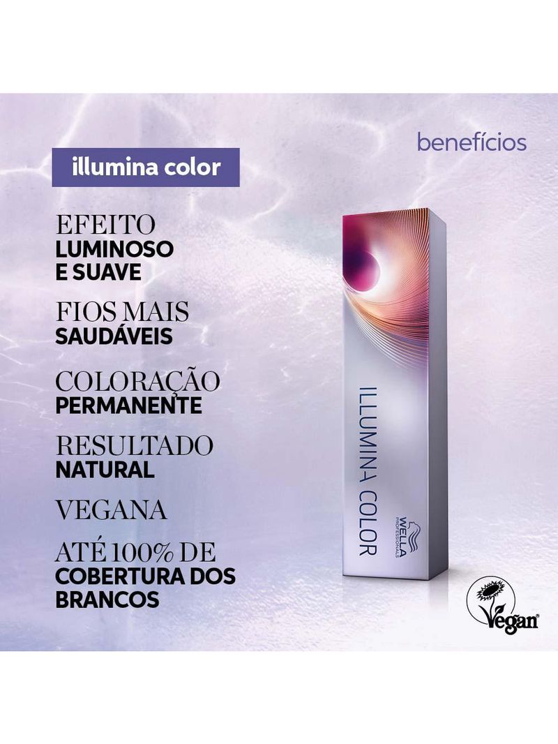 Coloração wella professionals illumina color tons escuros