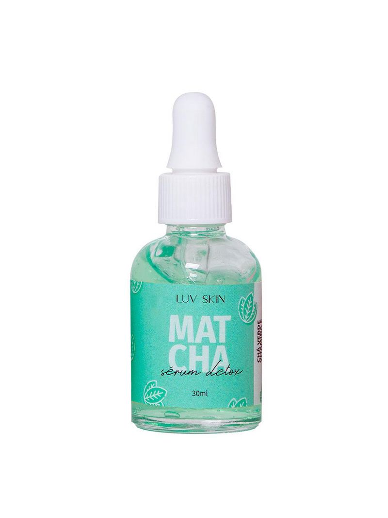 Sérum em gel luv beauty matcha sérum detox
