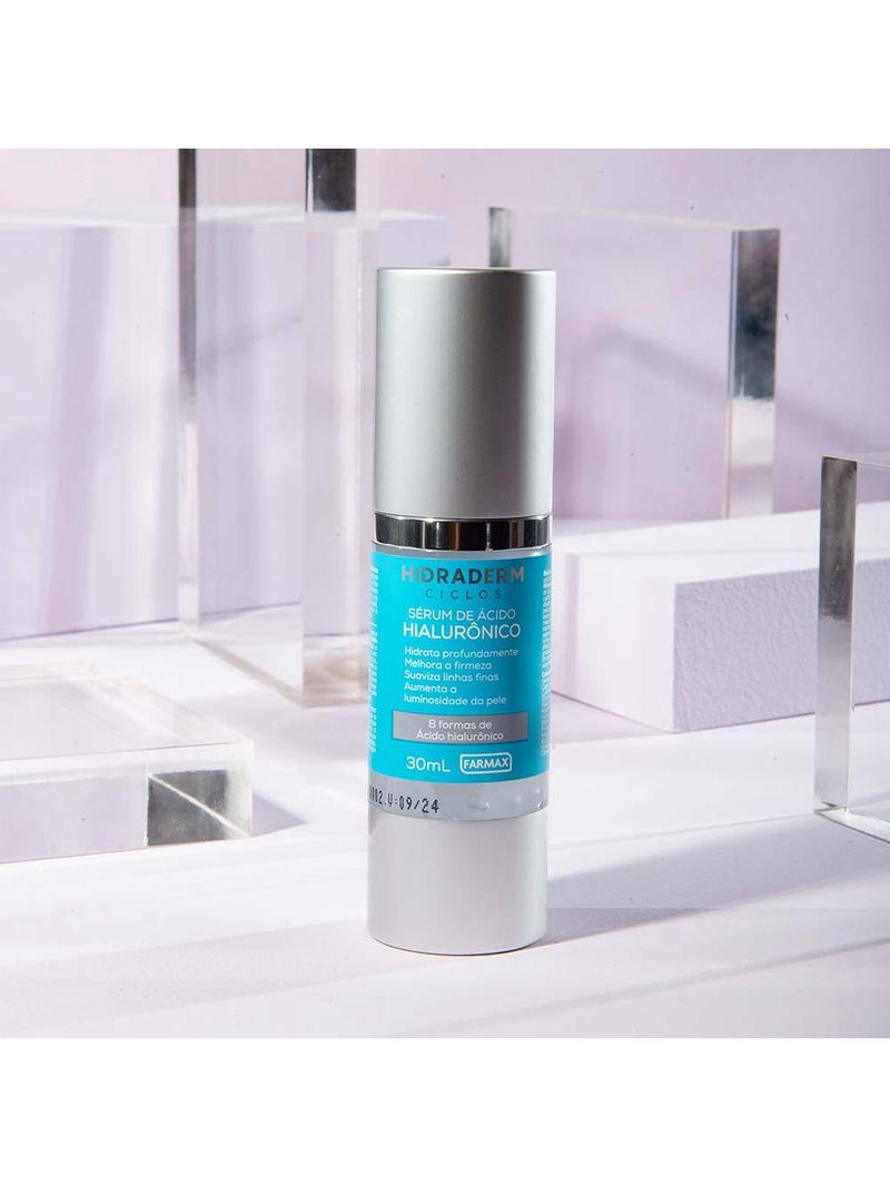 Sérum facial farmax Ácido hialurônico hidraderm ciclos