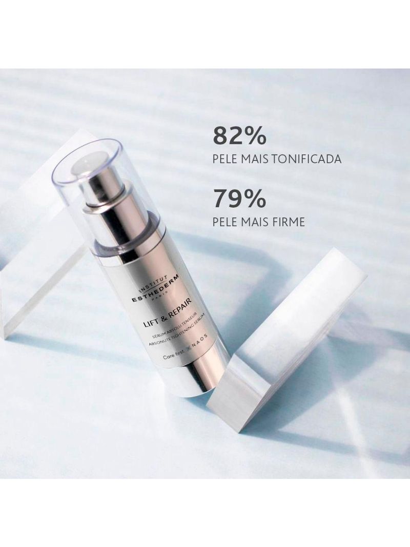 Sérum facial anti-idade efeito lifting esthederm - lift & repair