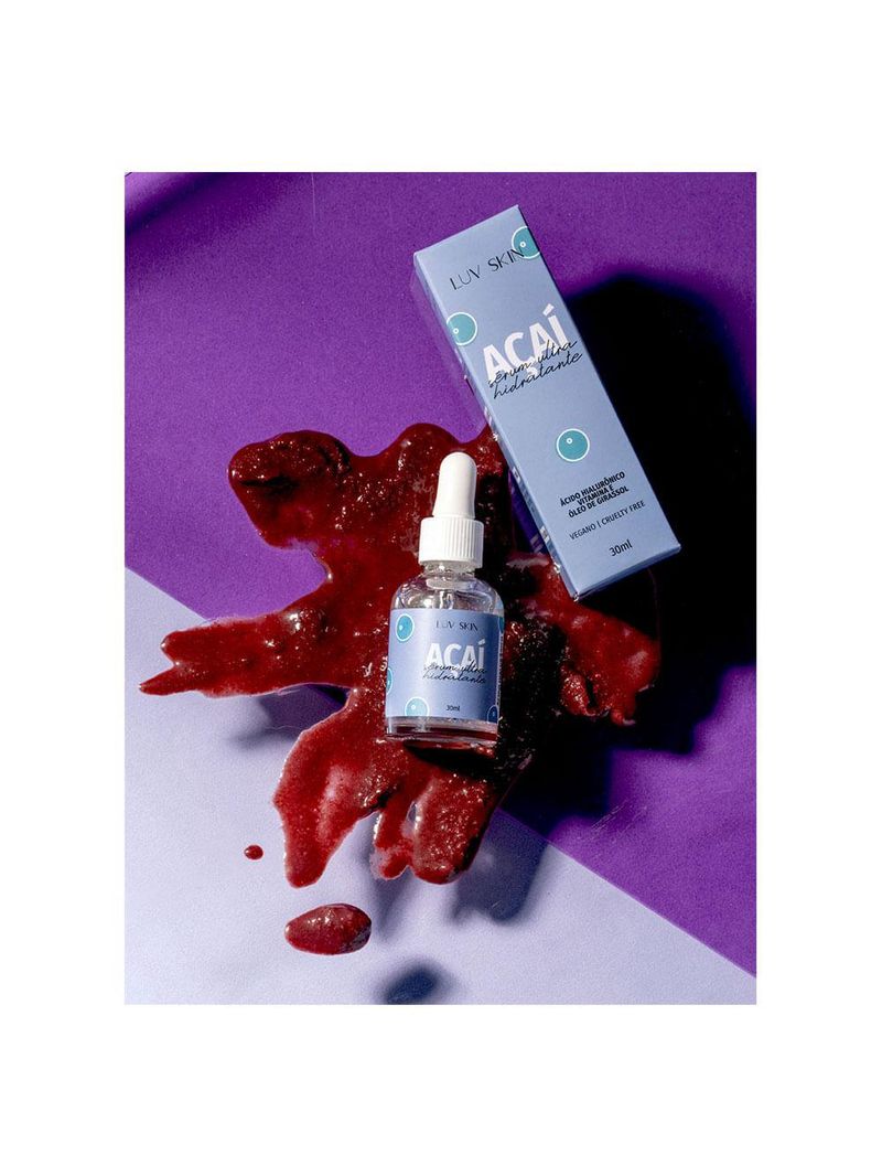 Sérum ultra hidratante luv beauty açai sérum