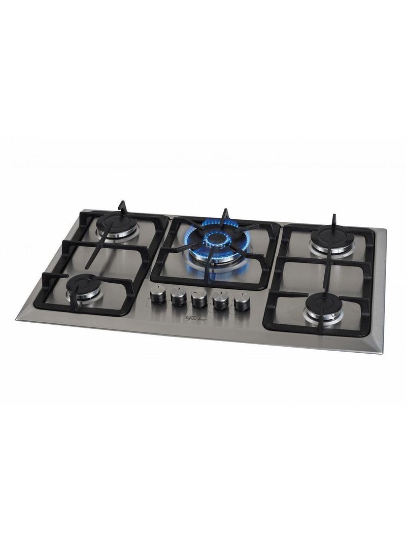 Fogão Cooktop Fischer 5Q TC Infinity Gás Mesa Inox Bivolt