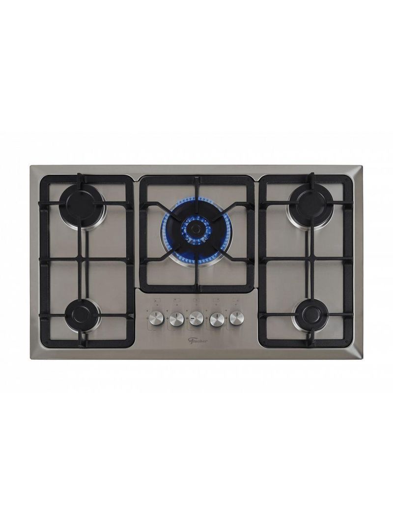 Fogão Cooktop Fischer 5Q TC Infinity Gás Mesa Inox Bivolt