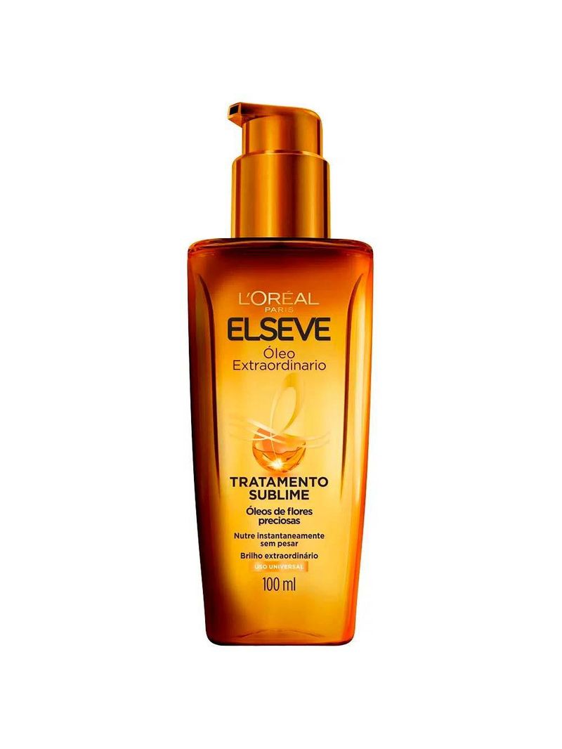 Elseve pure hialurônico kit – shampoo + condicionador + Óleo extraordinário