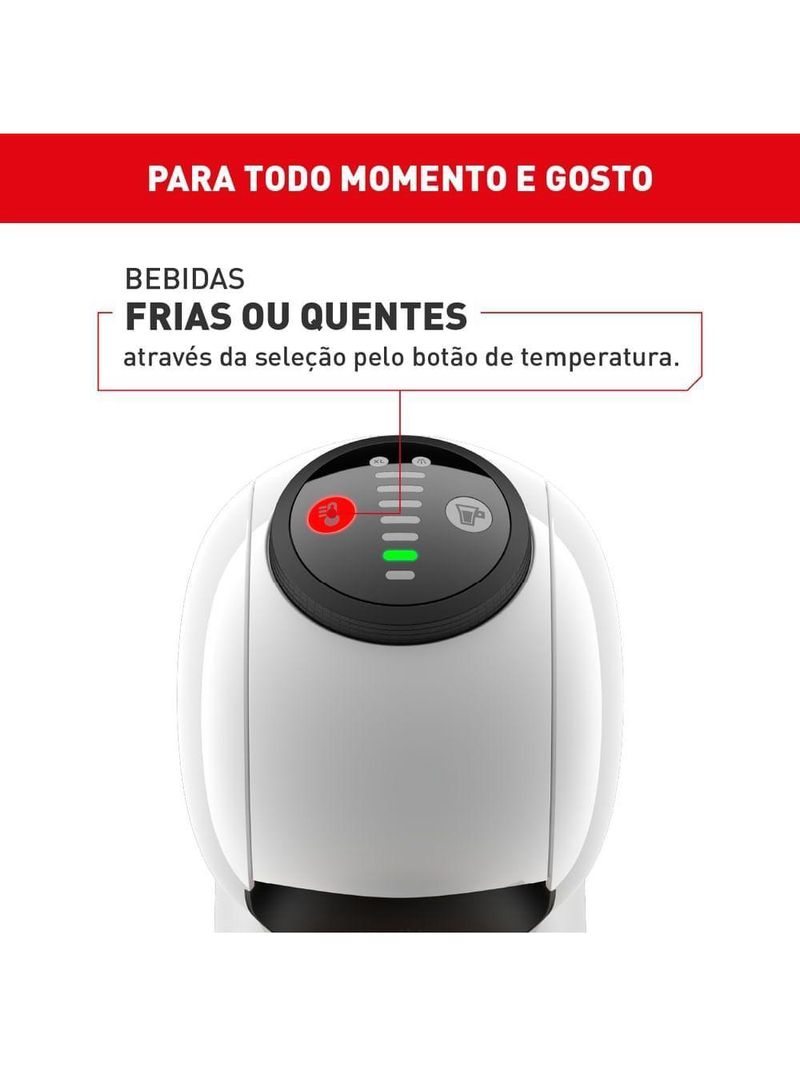 Cafeteira Nescafé Dolce Gusto Arno Genio S Basic DGS1 Branca 220V