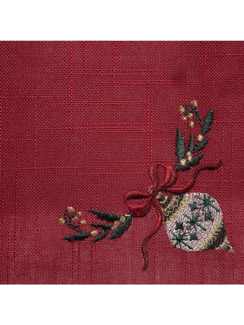 Caminho de mesa natal ornament 168 x 48 cm saz home style