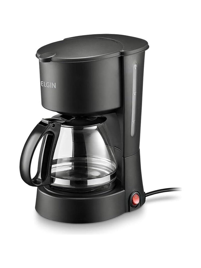 Cafeteira Elétrica Gournet 15 Xícaras 127V 675W Preta Elgin