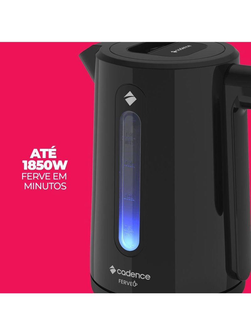 Chaleira Elétrica 1,9L Ferveu Cadence 110V