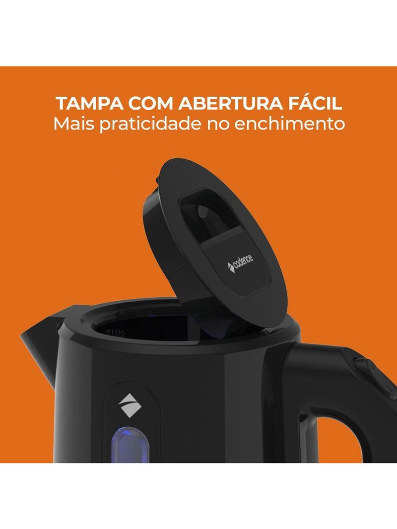 Chaleira Elétrica 1,9L Ferveu Cadence 110V
