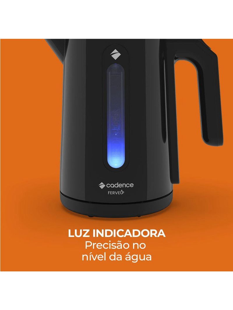 Chaleira Elétrica 1,9L Ferveu Cadence 110V