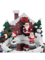 Globo musical holiday xmas ice 14 cm home style