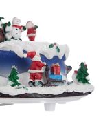 Globo musical holiday xmas ice 14 cm home style