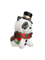 Adorno holiday  home style buldogue 14 5 cm