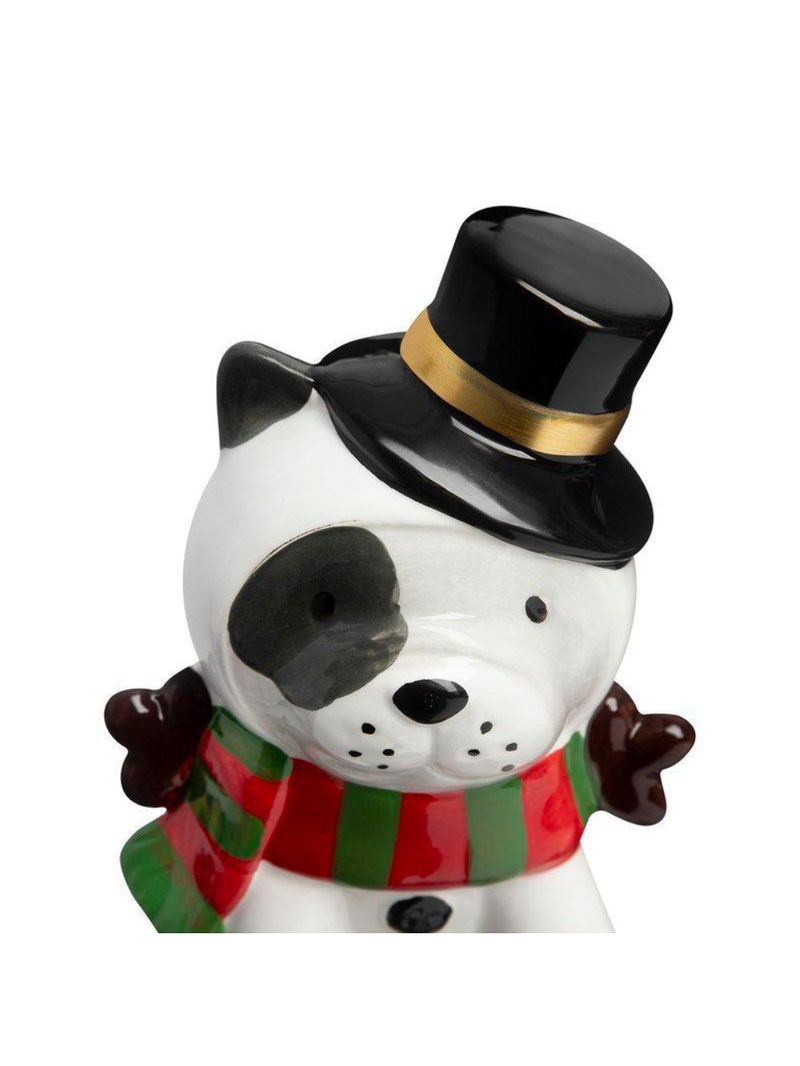 Adorno holiday  home style buldogue 14 5 cm