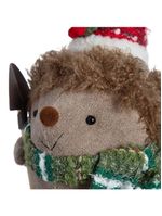 Boneco holiday porco espinho 29 cm saz home style