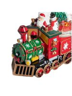 Globo musical holiday trem 17 5 cm saz home style