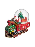 Globo musical holiday trem 17 5 cm saz home style