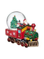 Globo musical holiday trem 17 5 cm saz home style