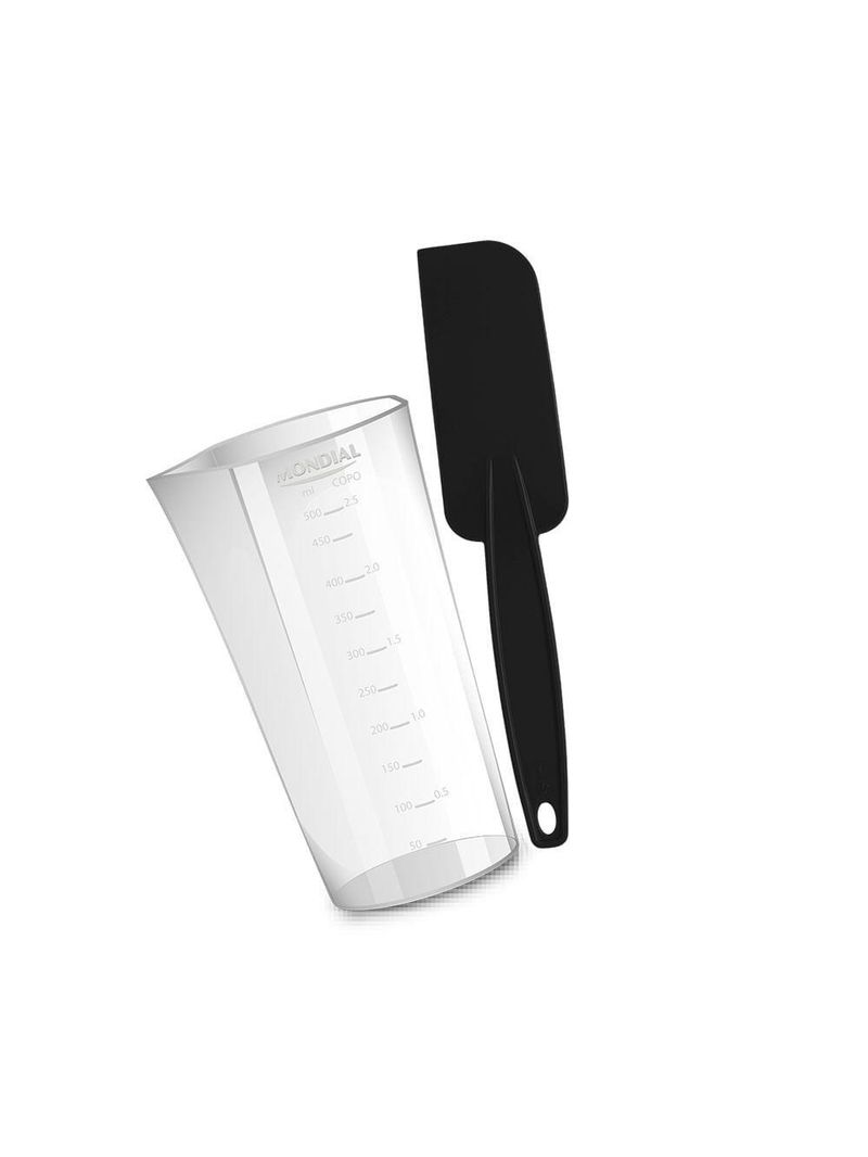Batedeira Mondial Bella Massa B-23 Np Batedeira-127v-preto/inox