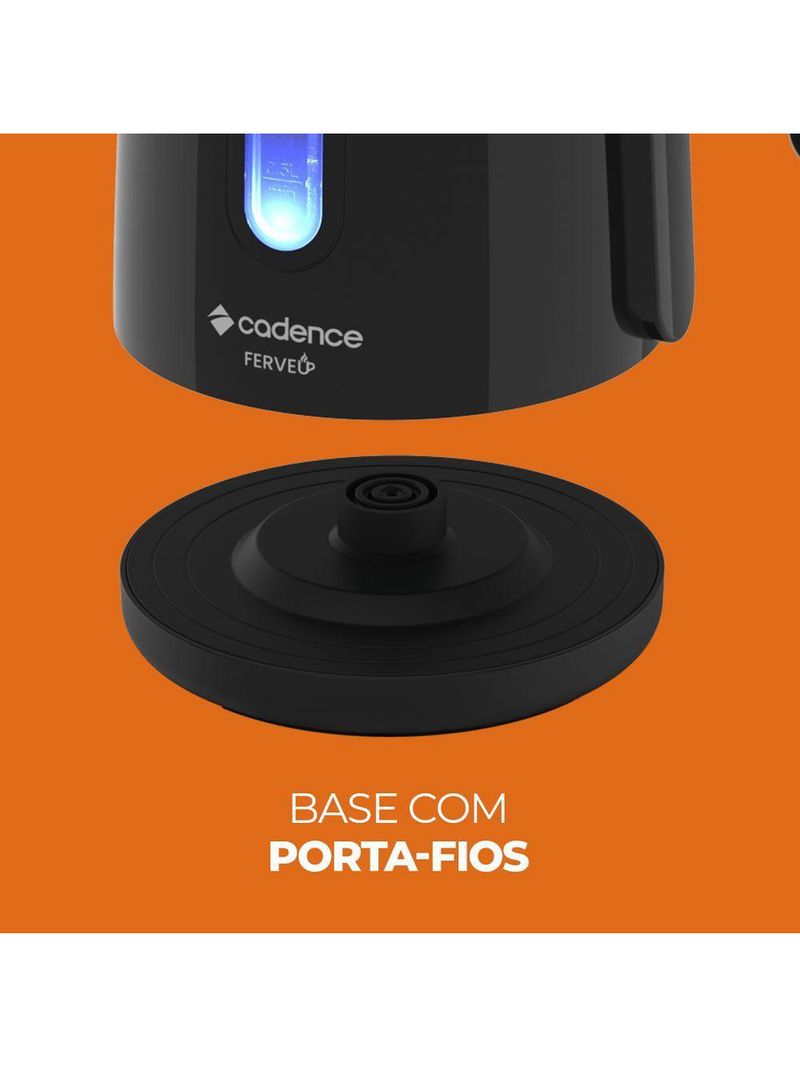 Chaleira Elétrica 1,9L Ferveu Cadence 220V
