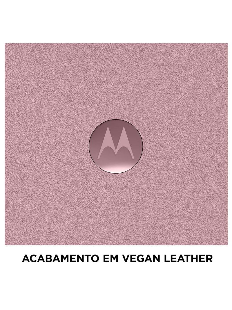 Smartphone motorola edge 60 fusion 5g rosa 256gb, 8gb ram, tela 6,7", câmera sony lytia 700c 50mp, gorilla glass 7i, dimensity 7300, ip69 e ip68